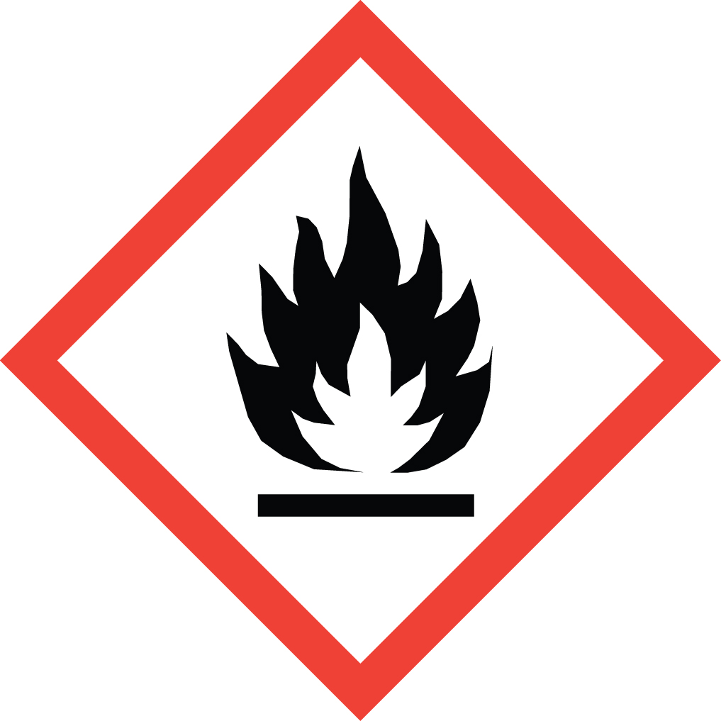 Flammable hazard pictogram